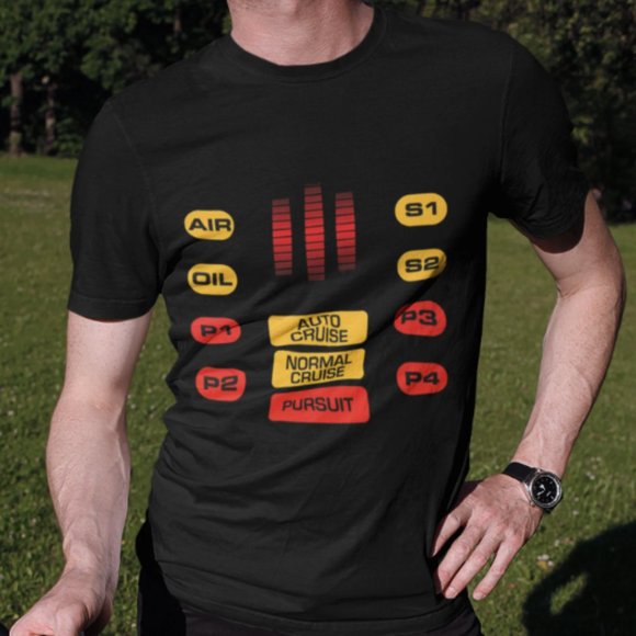 Knight Rider Shirt Kitt Shirt David Hasselhoff Shirt - Picture 1 of 1